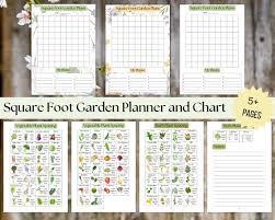 Garden Bed Planner Printable