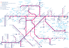 map of london commuter rail stations