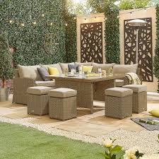 Deluxe Ciara Rattan Garden Furniture