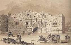 What was the Alamo originally built as?