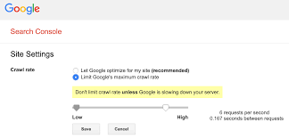 Google Crawl Rate Setting Takes A Day To Kick In