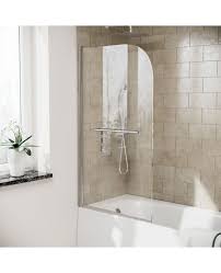 Bandol Frameless Bath Shower Screen