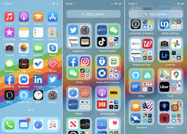 2 select your preferred home screen grid size, then tap on apply to complete this action. How To Organize Your Home Screen With Ios 14 S App Library Pcmag