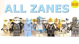 EVERY Lego Ninjago ZANE figure (I have in my collection) - YouTube