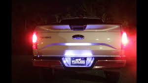 2015 F150 Led Tag License Plate Lights From F150leds Com Youtube