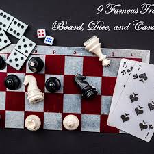 traditional board dice and card games