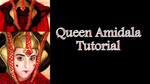 queen amidala star wars makeup tutorial