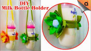 how to make diy baby milk bottle holder