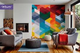 Buy Geometric L And Stick Wallpaper