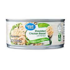 Canned Chicken Shredded gambar png