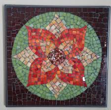 12x12 Stained Glass Mosaic Using