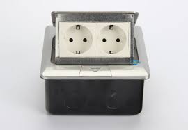 rts square floor socket outlet box