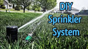diy sprinkler system lawn irrigation