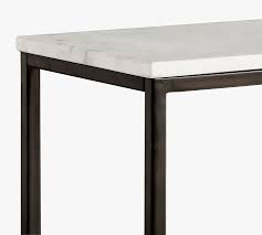 Delaney Marble Console Table Pottery Barn