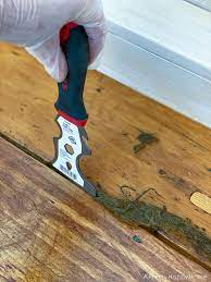 how to fill gaps in wood floors with