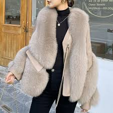 Winter Real Fur Jacket Genuine