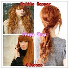 Between the swathes of red brown hair color, hints of metallic shine catch the light as color reaches the tips. Celtic Copper Hair Color With Oxidant 8 43 Bob Keratin Permanent Hair Color Shopee Philippines