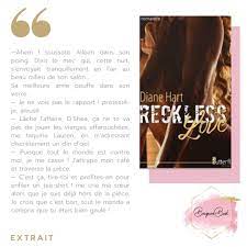 Reckless Love ~ DIANE HART | Extrait de livre, Romance, Meilleure amie