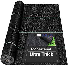 weed barrier mat plastic mulch thicker