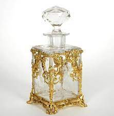 Baccarat Crystal Perfume Bottle 19c