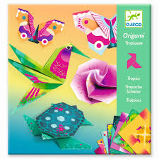 Parcourez notre sélection de origami mandala : Djeco Origami Bastelset Tropic 7 Bastelsets Malen Und Basteln Spielzeug Kidz Biz