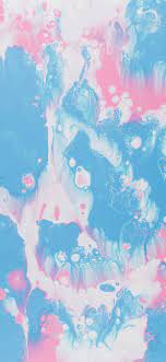 pink and blue abstract painting iPhone ...