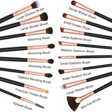 bestope eye makeup brushes 16 pcs