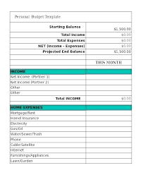 Daily Budget Excel Sheet Homeish Co