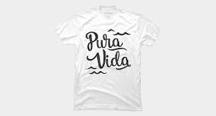 Pura Vida Waves Black And White T Shirt By Erinmorris Design By Humans