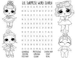If your child loves interacting. 40 Free Printable Lol Surprise Dolls Coloring Pages