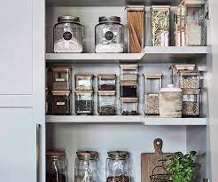 These storage containers for pantry set includes 5 sizes 2 of each size choose the perfect size for each food 3 qt. How To Store Pantry Staples For A More Organised And Stylish Space
