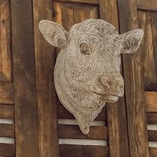 Decorative Cow Head Wall Mount