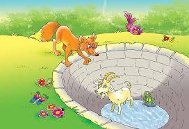 the fox and the goat story for children
