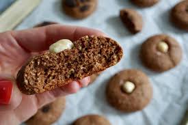 You may roll the dough into a log, freeze, and bake when you want fresh cookies. High Fiber Chocolate Hazelnut Butter Cookies Plenty Sweet