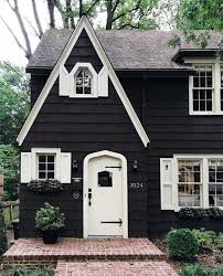 Share all sharing options for: Trending Dark Exterior Paint Colors Lolly Jane