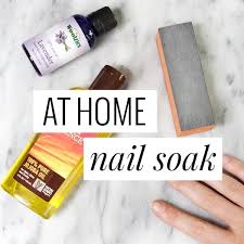 at home nail soak