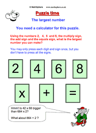 Free Maths Puzzles Mathsphere