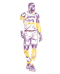 Lebron james gives devin booker jersey signed 'continue to be great'. Lebron James Los Angeles Lakers Pixel Art 4 Mixed Media By Joe Hamilton