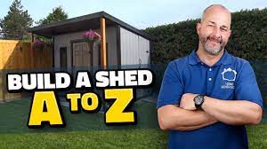 diy how to build a shed a to z you