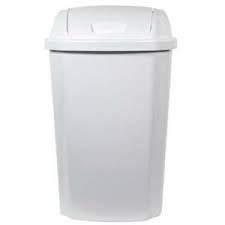 Shop luxury kitchenware online now. Hefty 13 5 Gallon White Plastic Trash Can With Lid Ebay