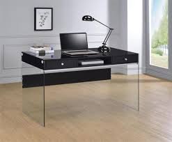 Modern Black Desk The Furniture Depot