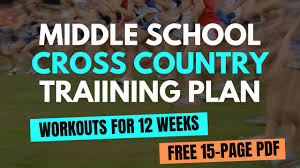 middle cross country training