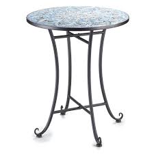 Metal Folding Patio Table With