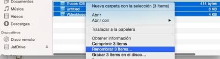 renombrar archivos en grupo será más