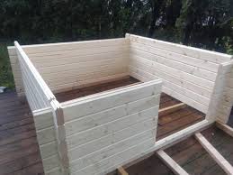 how to build an outdoor sauna for two