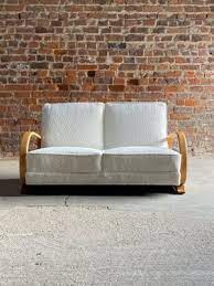 art deco streamline sofa von gilbert