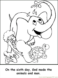 The days of creation are written starting in genesis 1:1 and outline what god made during each of the six days of creation. Genesis The Story Of Creation Coloring Page For Kids Free Genesis The Story Of Creation Printable Coloring Pages Online For Kids Coloringpages101 Com Coloring Pages For Kids