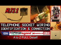 How To Connect Rj11 Telephone Socket