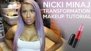 nicki minaj transformation makeup