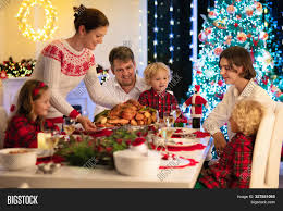 Having to wait through a fabulous dinner for a gaggle of presents is not the worst. Family Kids Having Image Photo Free Trial Bigstock